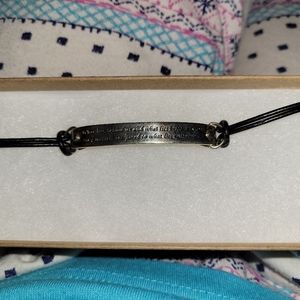 Handmade quoted Bracelet